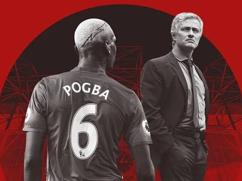 Với Mourinho, Pogba không còn là tất cả