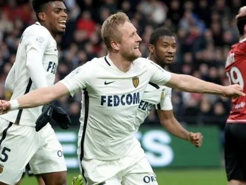Vòng 27 Ligue 1: Hạ Guingamp, Monaco cho PSG "hít khói" trên BXH