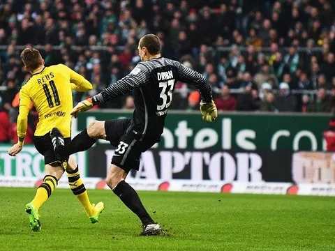 Werder Bremen 1-2 Dortmund (Vòng 17 Bundesliga)