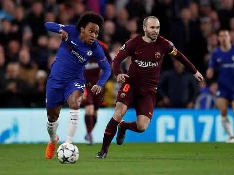 "Vua sút xa" Willian