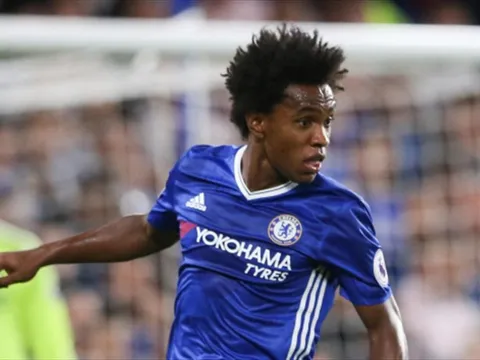 Willian chơi tuyệt hay trước Stoke City