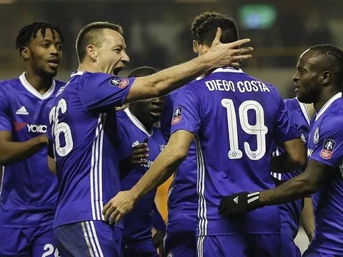 Wolves 0-2 Chelsea (Vòng 5 FA Cup)