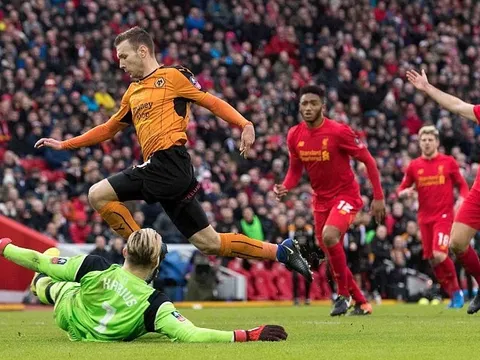 Wolves gây sốc, quật ngã Liverpool tại Anfield