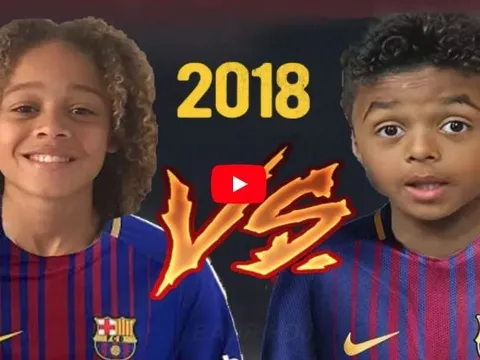 Xavi Simons và Shane Kluivert - tương lai của Barcelona