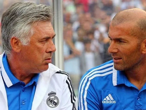 Zidane háo hức tái ngộ Ancelotti