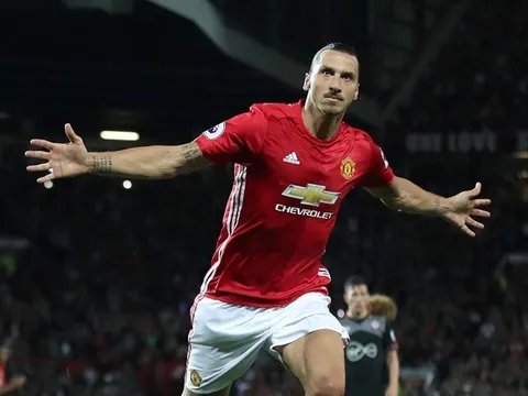 Ibrahimovic lập 7 kỷ lục từ khi đến MU