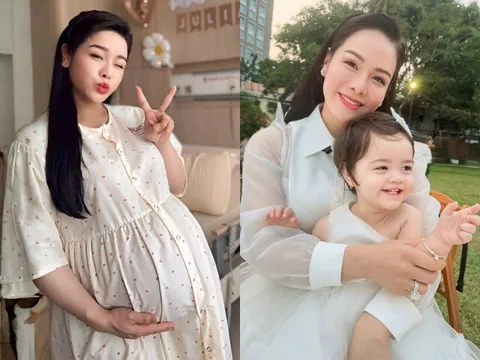 Nhật Kim Anh 40 tuổi làm IVF sinh con gái lai Tây, sau sinh giảm 20kg khoe dáng nuột, nuôi con trong biệt thự 20 tỷ