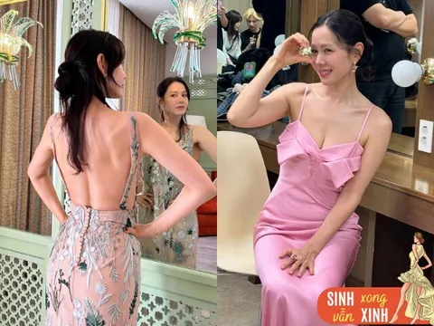 Mỹ nhân mang thai sau khi "phim giả tình thật" với bạn diễn, U45 sinh xong khoe rãnh lưng đẹp mê