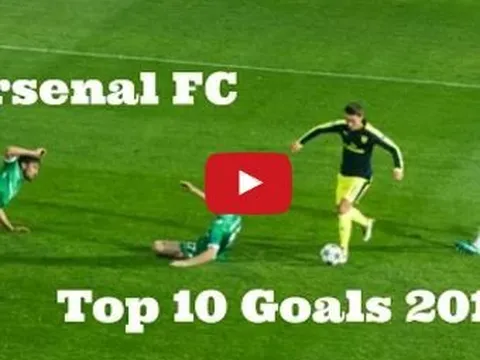 10 bàn thắng đẹp mắt nhất năm 2016 của Arsenal