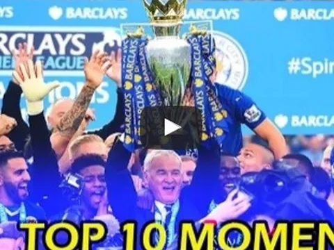 10 khoảnh khắc đáng nhớ nhất làng bóng đá năm 2016