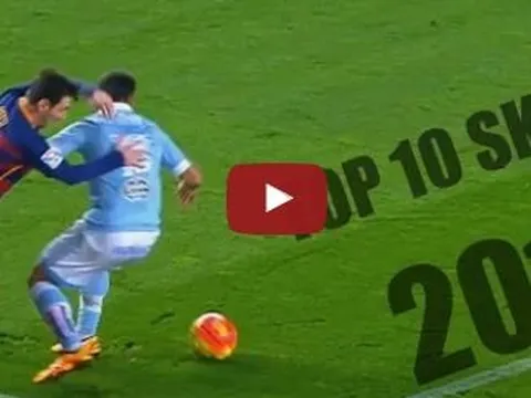 10 pha rê bóng đỉnh nhất năm 2016 của Lionel Messi