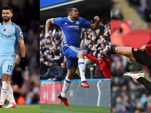 11 ngôi sao khả năng giành Golden Boot Premier League 2016-17 cao nhất
