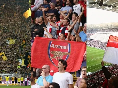 20 CLB có tỷ lệ lấp đầy khán đài tốt nhất châu Âu: Choáng với Bayern, Dortmund
