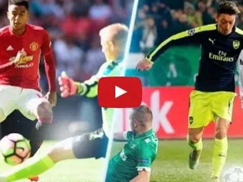 20 pha solo ghi bàn đẹp mắt nhất năm 2016 có tên Jesse Lingard