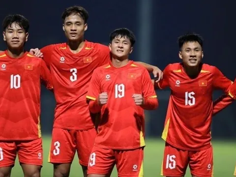 Chiều cao U17 Việt Nam đứng thứ 12 tại giải châu Á