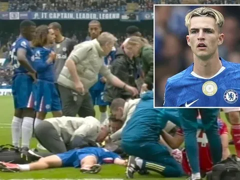 Jesse Derry thở oxy và nhập viện ngay trong ngày ra mắt Chelsea