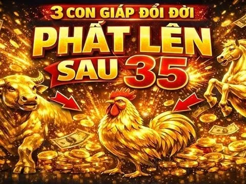 35 tuổi Tiền không đuổi cũng về, 3 con giáp No Nê ngồi hưởng
