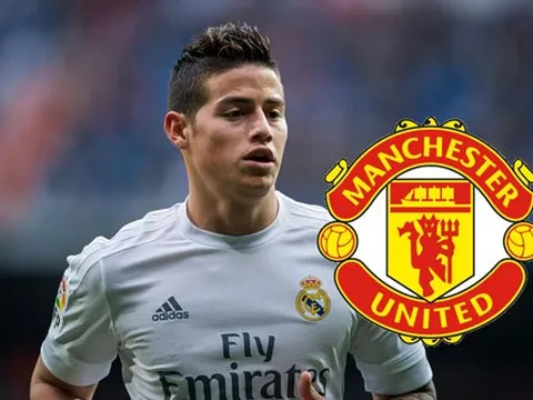 5 CLB có thể sẽ là bến đỗ tiếp theo của James Rodriguez