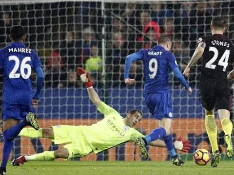 5 điểm nhấn Leicester 4-2 Manchester City: Vardy và cái tát trời giáng vào tham vọng của Pep