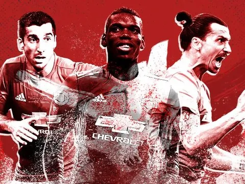 5 điểm nhấn trong năm 2016 của Man Utd: "Dải ngân hà" của Jose Mourinho