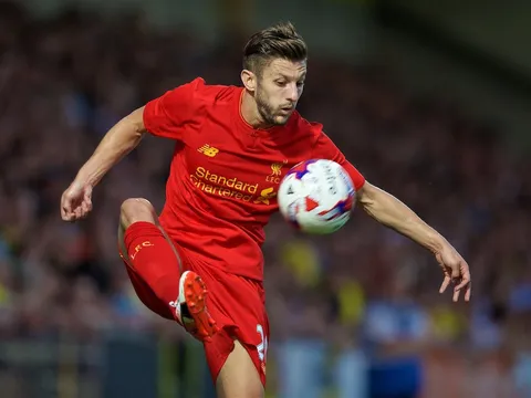 Adam Lallana chơi ngày càng hay tại Liverpool