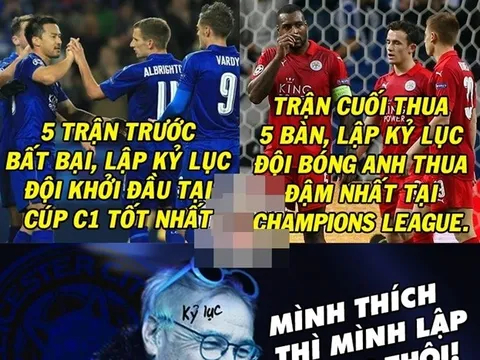 Ảnh chế: Bầy cáo “bôi tro trét trấu” vào mặt bóng đá Anh; Tuyển Việt Nam ôm hận vì "tài nguyên phong phú"