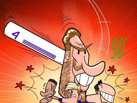 Biếm họa: 'Đầu to' Ramos và 'Phù thủy' Micky