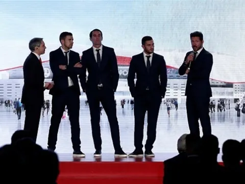 Buổi lễ công bố kế hoạch thay sân, thay Logo của Atletico Madrid
