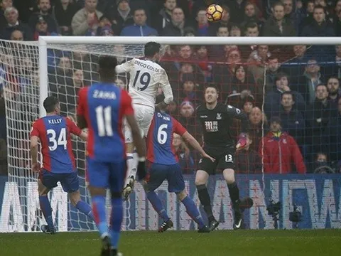 Chùm ảnh: Chelsea hạ gục Crystal Palace với bàn thắng thứ 50 của Costa