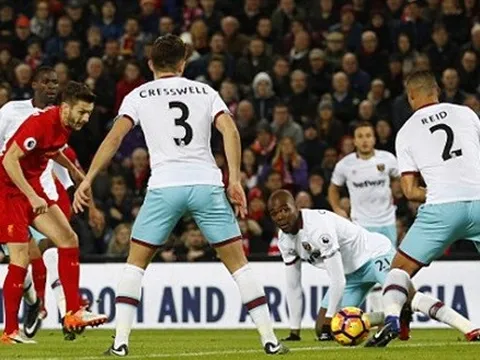 Chùm ảnh: Liverpool tiếc nuối chia điểm với West Ham