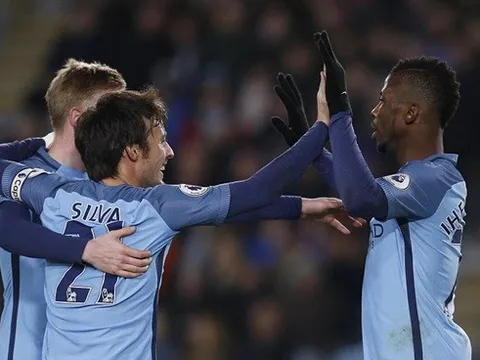 Chùm ảnh: Man City và chiến thắng 3 sao trước "Những chú hổ"