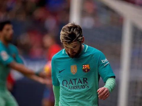 Chùm ảnh: Muôn màu cảm xúc của Messi trong trận thắng Osasuna