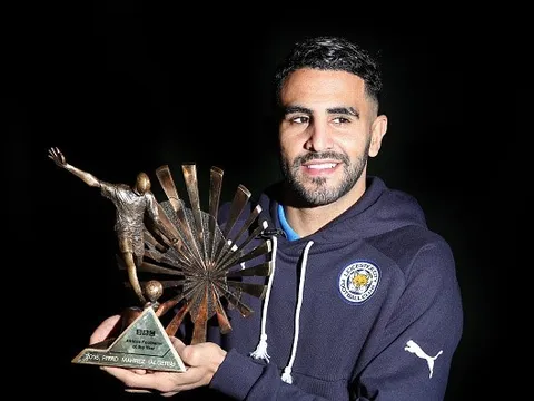Đánh bại Aubameyang, Mahrez xuất sắc nhất châu Phi