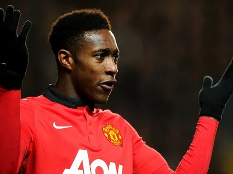 Danny Welbeck khi còn khoác áo Man United