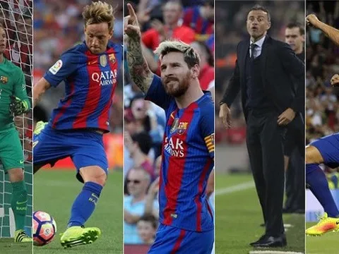 Điểm mặt 5 bản gia hạn 'khủng' của Barca trong năm 2017