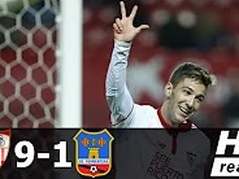 Diễn biến thắng lợi Sevilla 9-1 Formentera