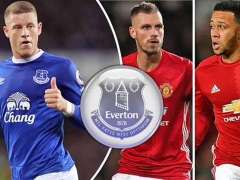Everton sẵn sàng bán Barkley để đón 2 sao thất sủng của Man Utd