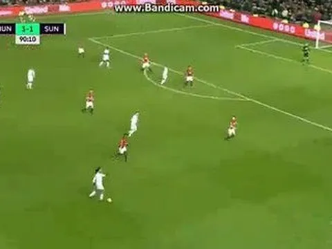 Fabio Borini vuốt bóng cực đẹp, De Gea chôn chân