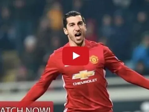 Henrikh Mkhitaryan chơi cực hay trong trận đấu với Zorya