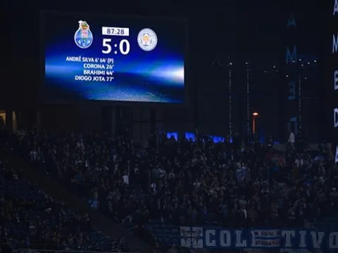 Hết động lực, Leicester chấp nhận 'thảm bại' trước Porto