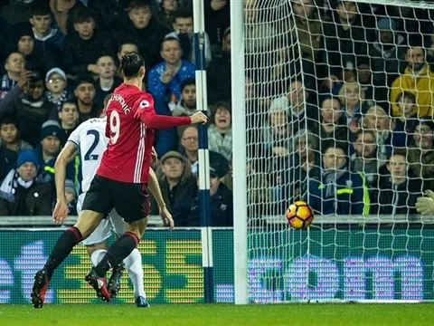 Ibra lại ghi bàn, West Brom chẳng thể ngăn Man Utd