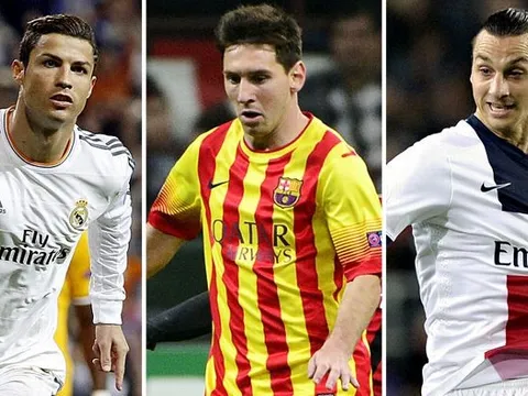 Ibrahimovic, Bale và top 10 ngôi sao "nhẵn mặt" với các danh hiệu trong nước