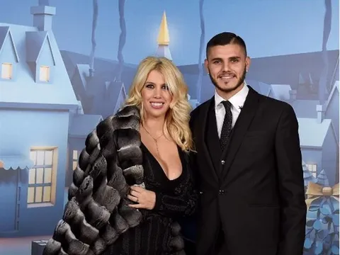 Icardi 'can đảm' dắt Nara đi dự tiệc Giáng Sinh của Inter