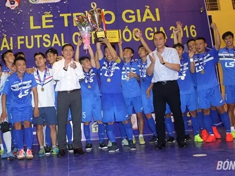 Cúp QG Futsal 2016: Thái Sơn Nam lên ngôi vô địch