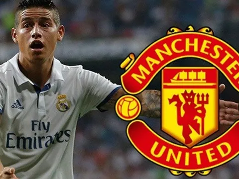 Real chơi khó MU: Nửa tỉ euro cho James Rodriguez