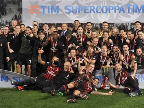 Juventus 1-1 AC Milan (3-4 Penalty) Siêu cúp Italia