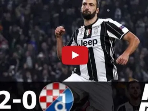 Juventus 2 - 0 Dinamo Zagreb (vòng bảng Champions League)