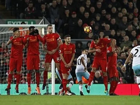 Liverpool 2-2 West Ham (Vòng 15 Premier League)