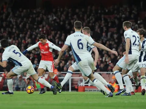 Màn trình diễn của Alexis Sanchez vs West Brom