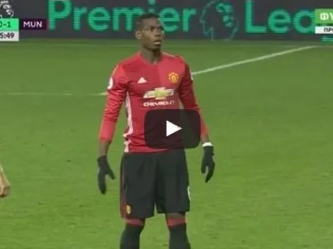 Màn trình diễn của Paul Pogba vs West Brom